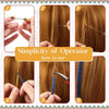Shiny Sparkle Hair Tinsel 150PC/120cm Thin Colorful Rainbow Silk Hair Extensions Dazzles Women Hippie for Braiding Headdress