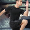Anime Men's Compression Shirt Fitness Sport Running Tight Gym TShirts Athletic Workout Quick Dry Tops Tee Summer