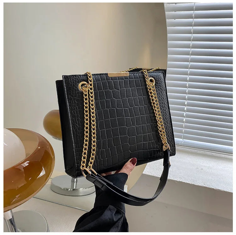 Fashion Luxury Crossbody Bags for Women 2023 New Trendy Designer Shoulder Bag Leisure Chain Solid Color Messenger Bag Handbags