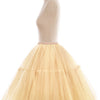 Multi-layer Tulle Tutu Skirts Fuchsia 6 Layers Fluffy Petticoat Underskirt Princess Ball Gown Women Halloween Party Skirt
