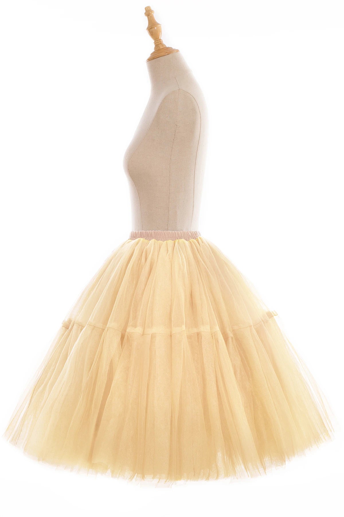 Multi-layer Tulle Tutu Skirts Fuchsia 6 Layers Fluffy Petticoat Underskirt Princess Ball Gown Women Halloween Party Skirt