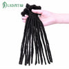 Dreadlock Extensions Human Hair For Men/Women Crochet Braids 100% Human Hair Handmade Loc Extension 0.6 cm Dreadlocks