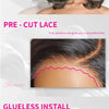 Salz-und-Pfeffer Loose Wave Lace Front Bob Perücke Echthaar Seitenscheitel 5x5 HD Verschluss Lace Perücke Ready To für schwarze Frauen