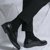 High Quality Leather Shoes Men British Style Wedding Business Brogue Shoes For Men Size 48 Men's Dress Shoes Formal Leather Male