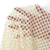 HLJ Casual Crochet Knit Women 2 Piece Outfits Strapless Bandeau Crop Top + Tassel Mesh Wide Leg Pants Matching Streetwear Summer