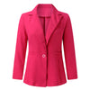 Autumn Pink Blazer Women Slim Elegant Blazers Jacket Women's Buttons Double Breasted Blazer Office Ladies Work Coats Jacket