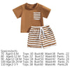 ma&baby 0-3Y Toddler Infant Baby Boy Girl Clothes Sets Casual Short Sleeve T-shirt Tops Shorts Summer Outfits Clothing