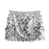 Party Club Stage Show Mini Skirts for Women Clothing Fashion Clothes Sexy Streetwear Dance Bling Sequined Hot Girls