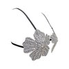 YOUR BUMP CURVE Handmade crystal bra flower embroidery inlaid metal rhinestones short top sexy women beach pool yacht sea party