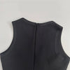 2025 New Women Sleeveless Bandage Dress Sexy Beading Tassels Clothes Club Party Elegant Dresses