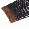 Kinky Straight Human Hair Dreadlocks Loc Extensions Wholesale Crochet Braids Peruvian Remy Hair Extensions 10 20 40 60 Strands