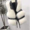 Fur Coat Women's Vest Short Clothing Autumn Winter Patchwork Slim Fashion Versatile