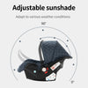 Kinderwagen 3 in 1 Kinderwagen für Babys, leichte Buggys, Babykutsche, ISOFIX BASIS, Baby Reisekinderwagen, Neugeborenenkinderwagen
