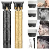Carving Hair Clipper Professional Hair Cutting Machine Barber Rechargeable Hair Trimmer Metal Haircut Machine Clipper for Men