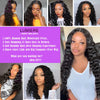 15A Loose Deep Wave Bundle With HD Closure 4X4 5x5 6x6 100% Virgin Brazilian Hair Weave Bundles 3/4 Bundle Deal  8-40" Wholeasle
