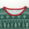 Merry Christmas Family Matching Outfits All Elk Print Mother Father Kids Pajamas Set Soft Loose Sleepwear Xmas Look Gift Pyjamas