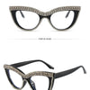 Blumen Katzenaugen Retro Strass Sonnenbrille für Damen Elegant Fashion Herren Trend Designer Outdoor Party Sonnenbrillen Eyewear