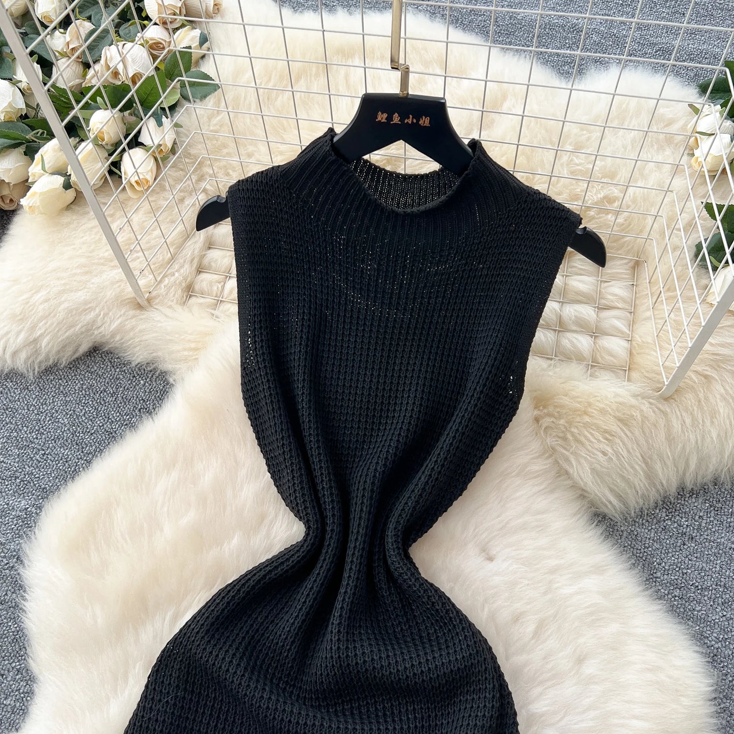 Chic Elastic Knit tassel O Neck Women Elegant Korean Fashion Vestidos Summer A-line Wrap mini dress