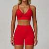 SWELTERING 2/3PCS Seamless Yoga Set Gym Clothes Sportswear Fitness Suits Women Workout Bra Crop Top Long Sleeve Sports Suits