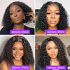 13x4 Kurze Bob Perücke Echthaar Deep Wave 100% Brasilianische Lockige Echthaar Perücken Transparente Spitze Front Perücken Für Frauen Vorgezupft