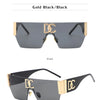 Neue 2024 Luxus Designer Square Sonnenbrillen Frauen Mode Trendy Punk Sonnenbrille Damen Farbverlauf Shades Brillen Oculos UV400