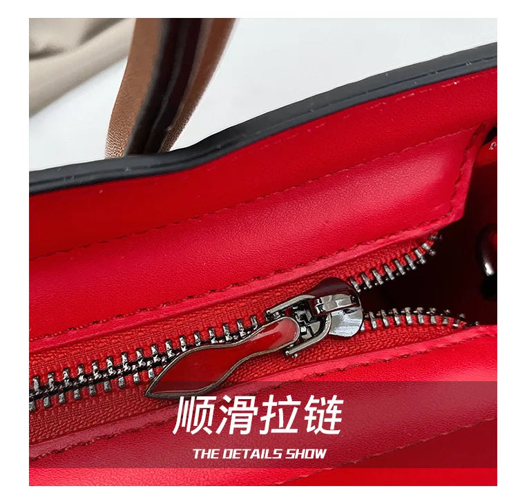 2025 Luxury Brand Design Tote Bag, Hand-held Shopping Bag, Large-capacity Single-shoulder Underarm Women's Crossbody Bag