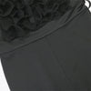 New 2025 Summer Women V Neck Sleeveless Elegant Straight Jumpsuits Edible Tree Fungus Sexy Birthday Party Jumpsuit Rompers Black