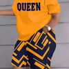 Fashion White 2 Piece Set For Women Long Sleeve Shirt And Shorts Two Piece Suit Women 202 Summer  Casual Home Sets