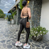 Black White Red Streetwear Tunics High Waist Overalls New Women Backless One Piece Jumpsuits Sexy Sleeveless Strapless Playsuits