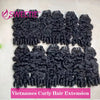 12A Burmesische Pix Curls Echthaar-Bundles Angebote Vietnamesisches unbehandeltes Echthaar-Weave-Bundle Ocean Spiral Lockiges Haar-Bundles