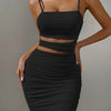 Women Sexy Spaghetti Strap Bodycon Mini Dress White Backless Party Evening Outfit Nightclub Vestidos