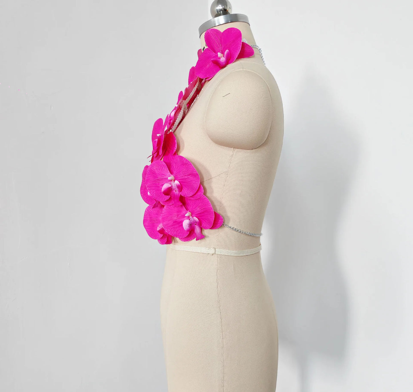 New Rosered Women Sexy Florals Backless Bodycon Tops Celebrate Nightclub Party Bar Dancer DJ Performance Costume