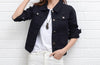 New Women's Denim Jacket Spring and Autumn 2026 Casual Short Denim Jacket Women's Korean Version Solid Color Jacket Clothes