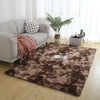 Grauer Teppich für Wohnzimmer Plüsch Teppich Schlafzimmer Boden Flauschige Matten Anti-Rutsch Home Decor Teppiche Weiche Samt Teppiche Kinderzimmer Decke