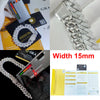 Pass Diamond Test Hip Hop Jewelry VVS1 Stone Shiny 2row 3row Men Women 925 Sterling Silver Necklace Moissanite Cuban Link Chain