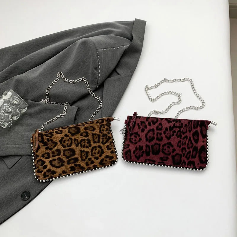 Einfarbige Design-Umhängetaschen für Damen, Mode-Ketten-Handytaschen, Mode-Schulter-Kuriertasche, Sac A Main weiblich