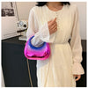 Luxury Designer Evening Clutch Clear Acrylic Women Handbags Fashion Shoulder Bag Half Moon Wedding Purses Party Tote Ladies