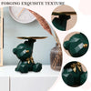 Geometrischer Bär Schlüsselhalter Figur Eingang Bastelarbeiten Harz Schreibtisch Dekoration Süßigkeiten Kleinigkeiten Haushaltswaren für Zuhause Wohnzimmer