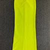 White Moth Orchids One Shoulder Yellow Green Ankle Length Bandage Dress Celebrity Party Evening Dress Woman Voaction Outfit