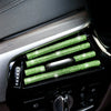 10 Stücke Diamant Auto Klimaanlage Outlet Streifen Bohrer U Form Strass Clip Dekoration Glänzende Kristall Trim Streifen Auto Zubehör
