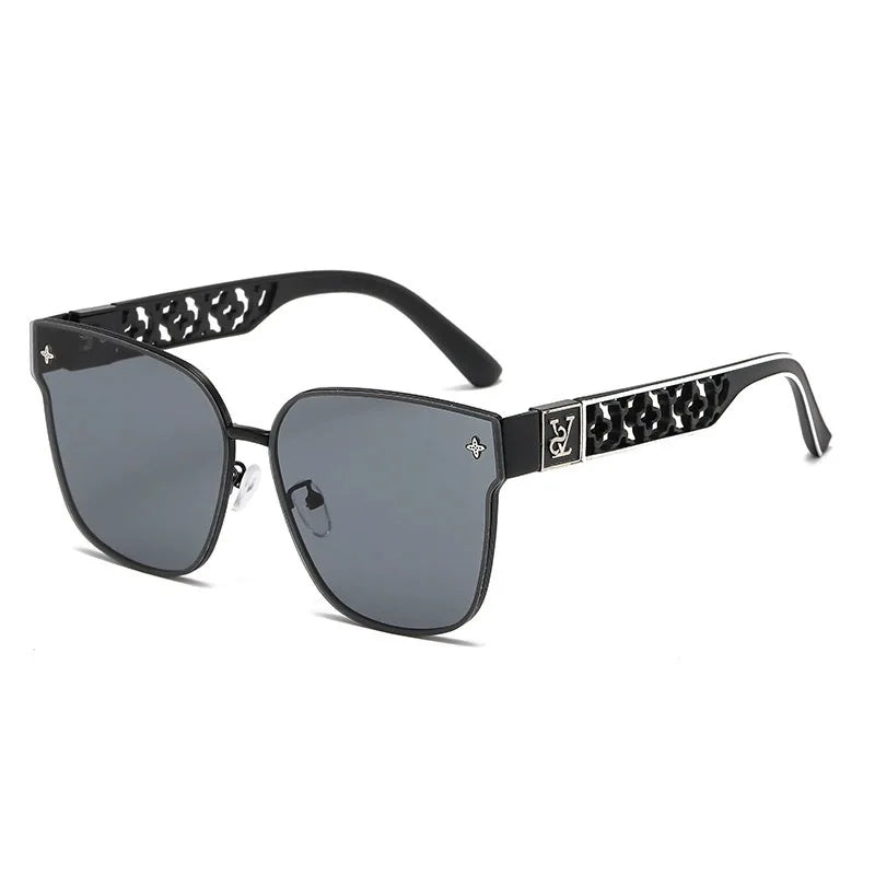 2024 neue Top-Luxus-Mode-Sonnenbrillen für Damen im trendigen Street Style, hochwertige Anti-Ultraviolett-Sonnenbrillen (DS-8829)
