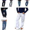 Combhasaki Damen Y2K Vintage Jeans Ästhetischer Sternmuster-Print Loose Straight Leg Denim Lange Hose Lässige Low Waist Hose