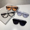 Vintage Halbrunde Sonnenbrille Damen Mode Monoblock Outdoor Brille Shades Trend 2023 Neues Design UV400 Brillen