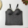 SXTHAENOO Damen Sexy Fashion Crop Top Diamant Blume Trägerloses Bustier Top BH Nachtclub Party Tank Top Weiblich Ropa De Mujer