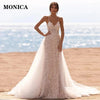 MONICA Trendy Pastrol Crystal Flowers Pleat Short Cocktail Dresses for Teens Cape Party Vestidos De Formatura Customized