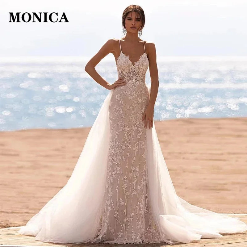 MONICA Trendy Pastrol Crystal Flowers Pleat Short Cocktail Dresses for Teens Cape Party Vestidos De Formatura Customized