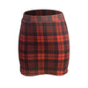 Qianniao style elegant elastic waist half skirt, hip hugging high waist short skirt