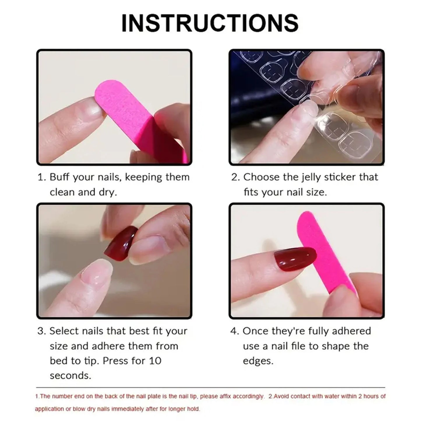 24 Stk. lange Ballett French Press-on-Nägel mit niedlicher rosa Schleife, glänzendem Diamant-Dekor, falsche Nagelspitzen, tragbare süße koreanische künstliche Nägel
