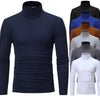 Thermal Underwear Tops Men Winter Clothes Thermal Shirt Autumn Men's Winter Tights High Neck Thin Slim Fit Long Sleeve T-shirt