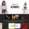 Elegantes Damen-Bürokleid, Rundhals, Rüschenkante, Langarm, Formelles Business, Farbblock, A-Linien-Berufskleidung, Neuer Stil